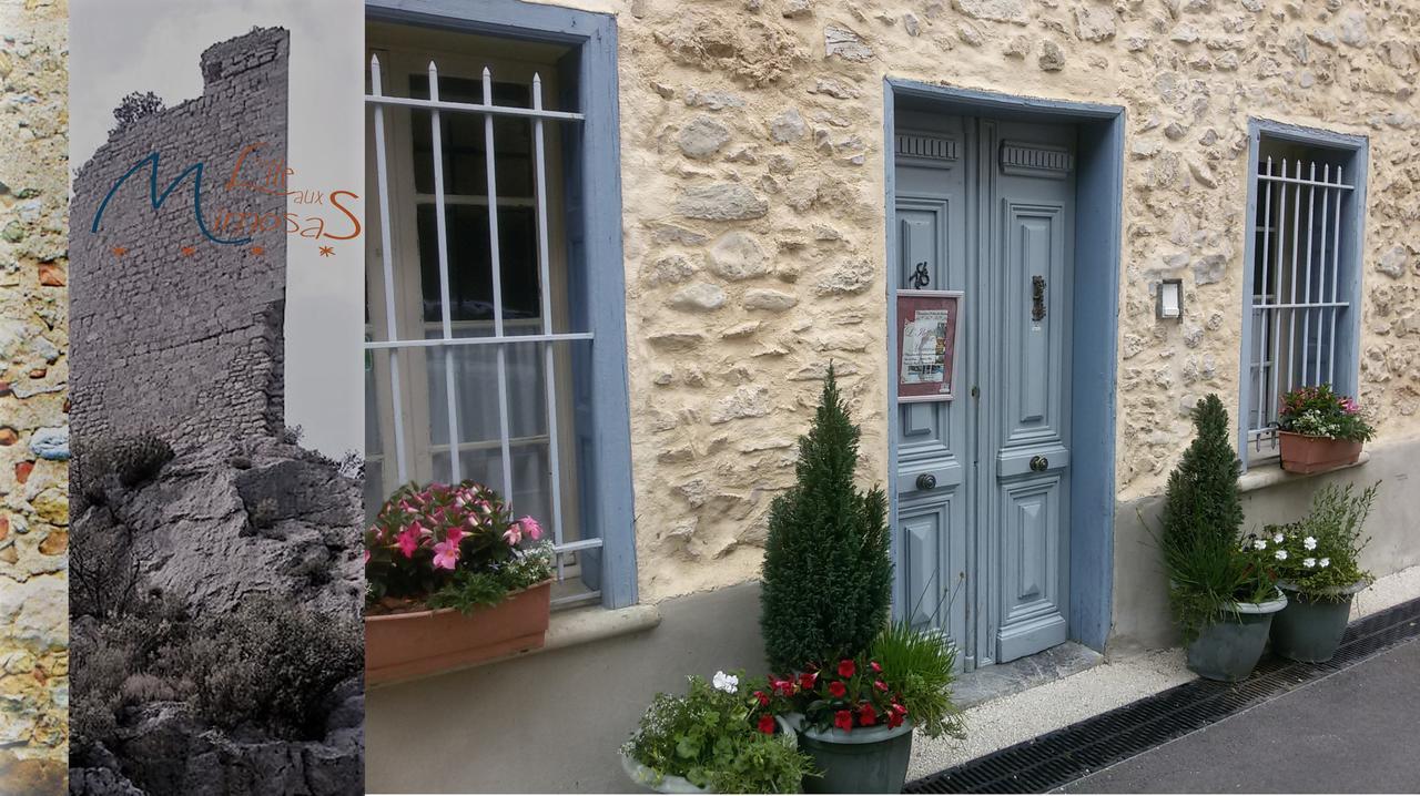 L'Ile Aux Mimosas Bed and Breakfast Tautavel Δωμάτιο φωτογραφία